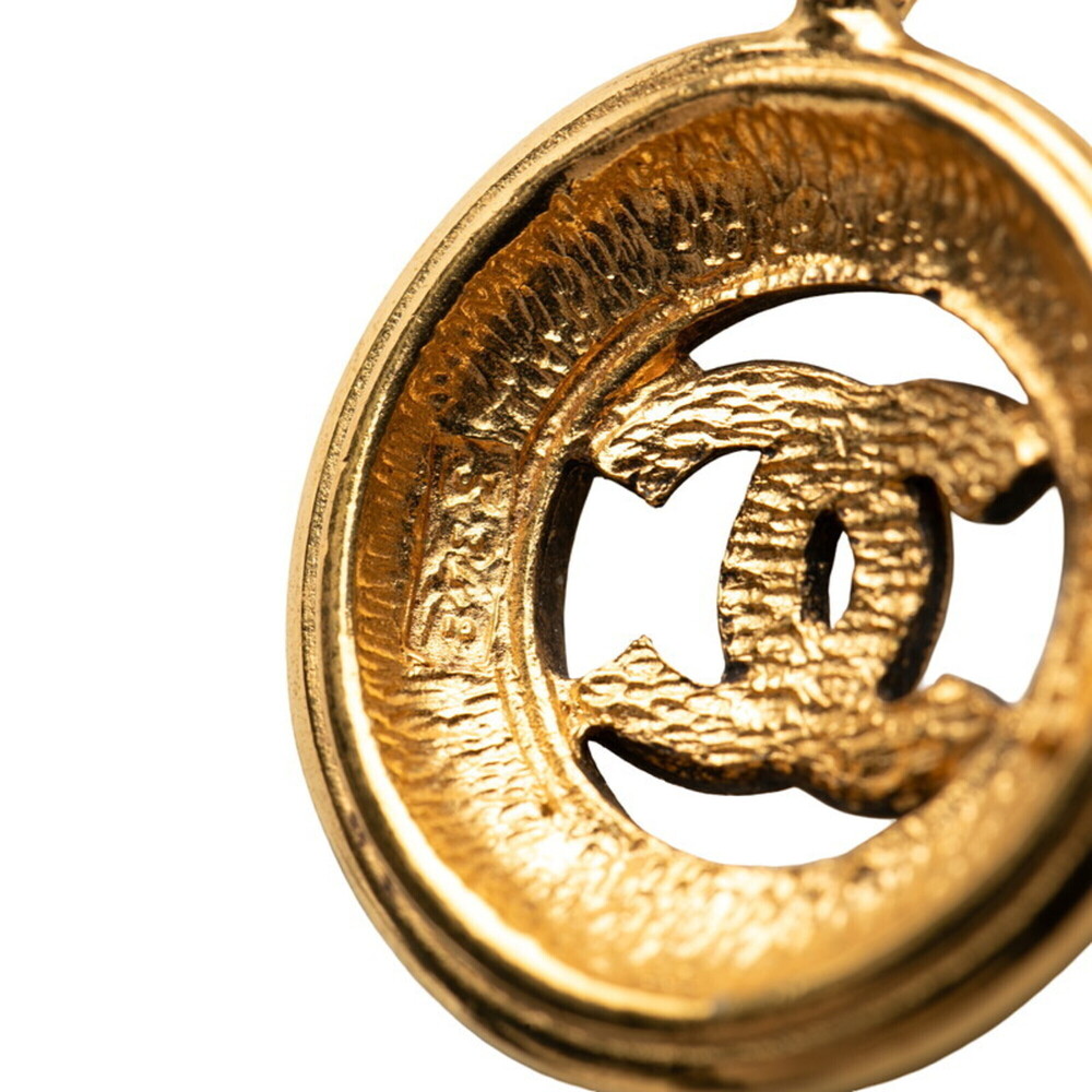 CHANEL Gold Logo Necklace - Picture 4 of 7